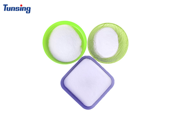 80 - 170um Polyester Powder PES Hot Melt Adhesive Powder Untuk Kain