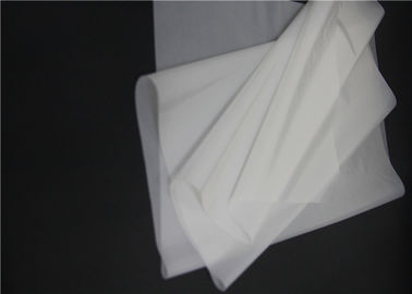 Milky White Mylar Polyester Film Hot Melt Adhesive Sheet Untuk Tekstil / Polyester